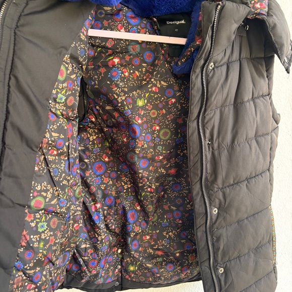 Desigual Pia Puffer Vest Size 40 - Picture 7 of 16